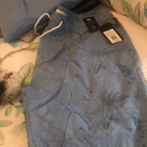 Mens Bathing suit new with Tags, light blue